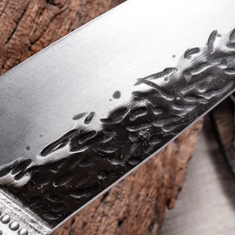 Cuchillo de Chef Japonés Kiritsuke Forjado a Mano - 369 view