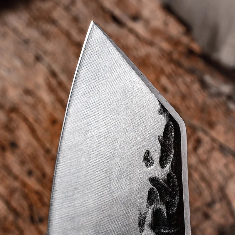 Cuchillo de Chef Japonés Kiritsuke Forjado a Mano - 369 view