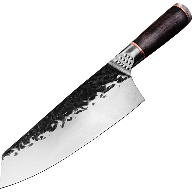 Cuchillo de Chef Japonés Kiritsuke Forjado a Mano - 369 view