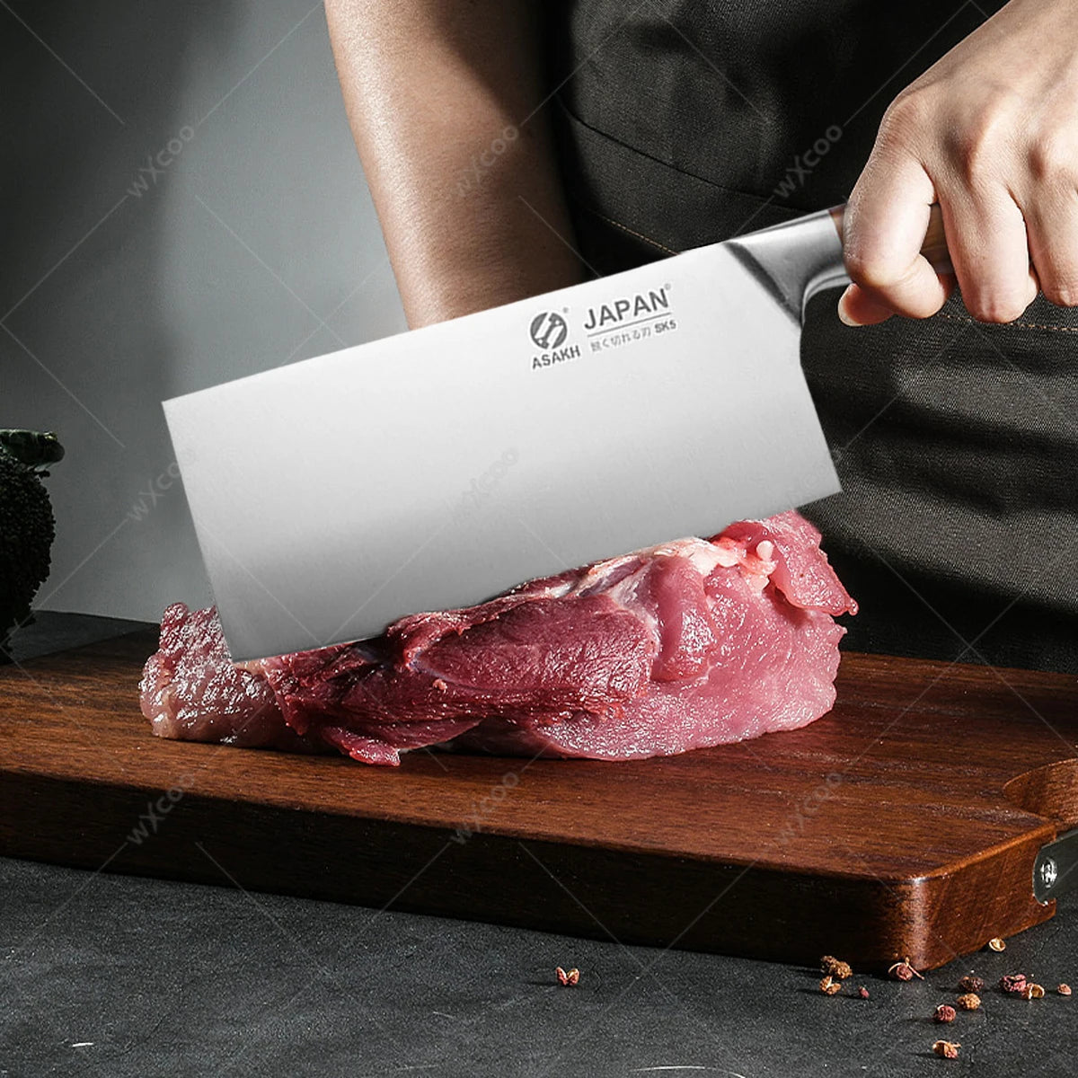 Cuchillo de Chef Japonés Profesional de Acero Inoxidable - 369 view