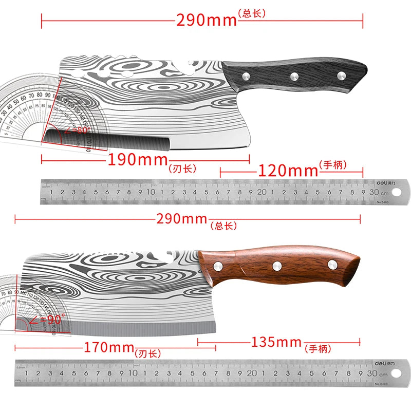 Cuchillo de Cocina Curvo – Doble Uso, Ideal para Cortar Verduras y Uso Doméstico - 369 view