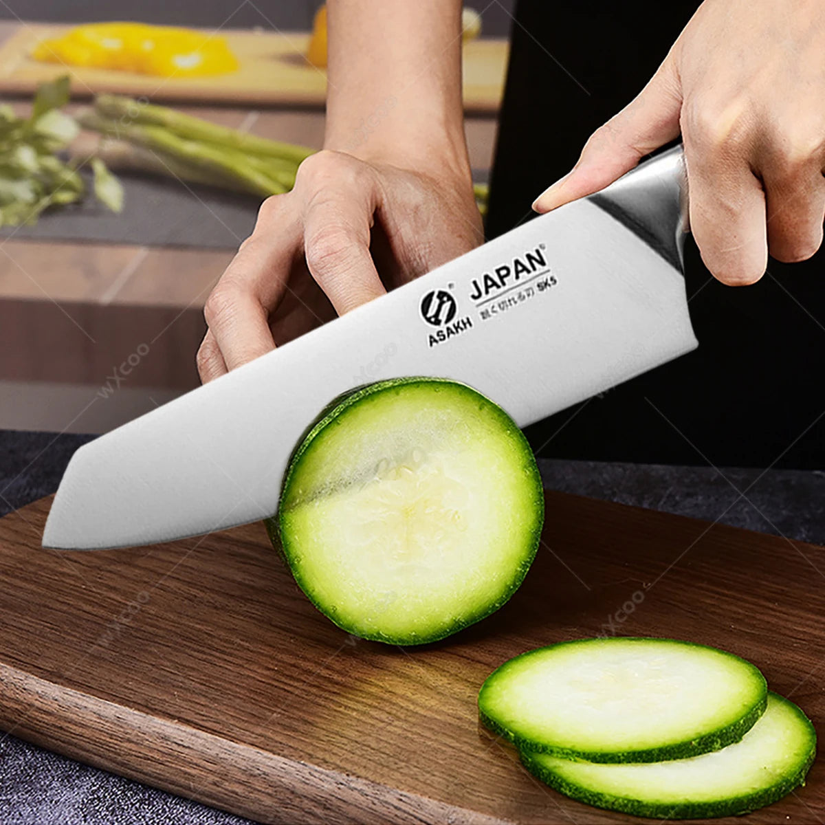 Cuchillo de Chef Japonés Profesional de Acero Inoxidable - 369 view