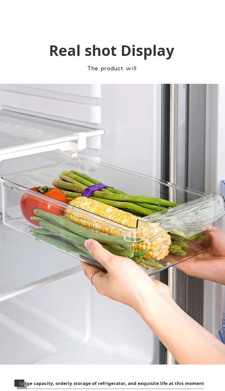 Caja de Almacenamiento para Huevos con Diseño de Cajón – Conservación Fresca y Organizada - 369 view