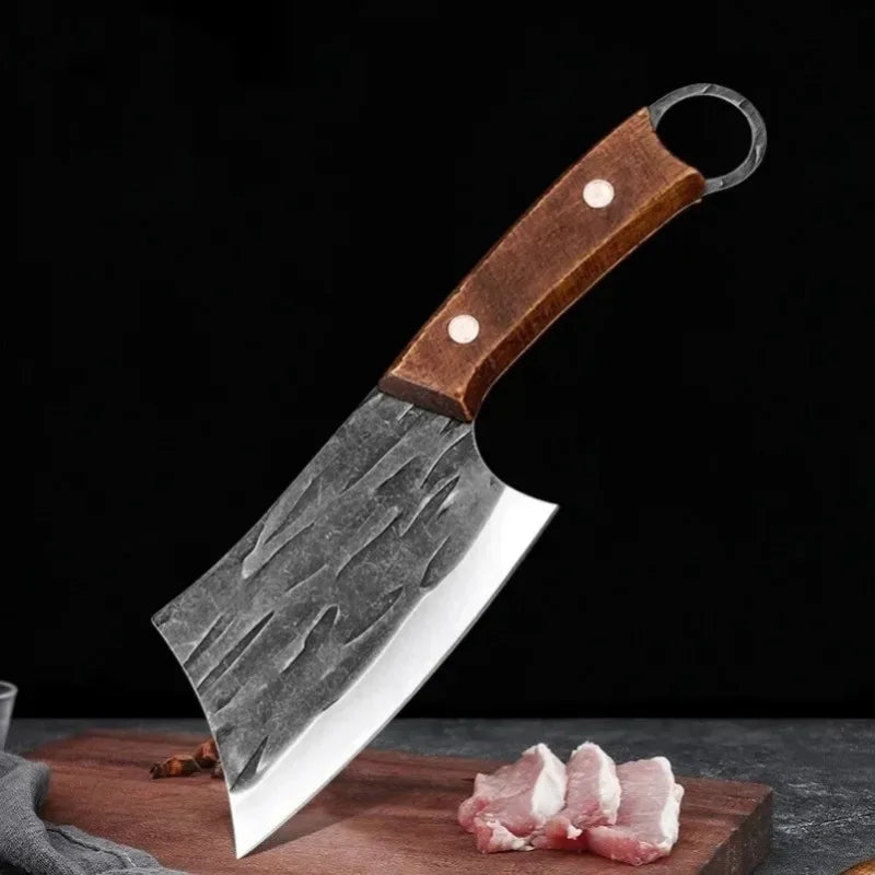 Cuchillo de Carnicero WXCOO – Acero Inoxidable Forjado, Profesional y Ultra Afilado - 369 view