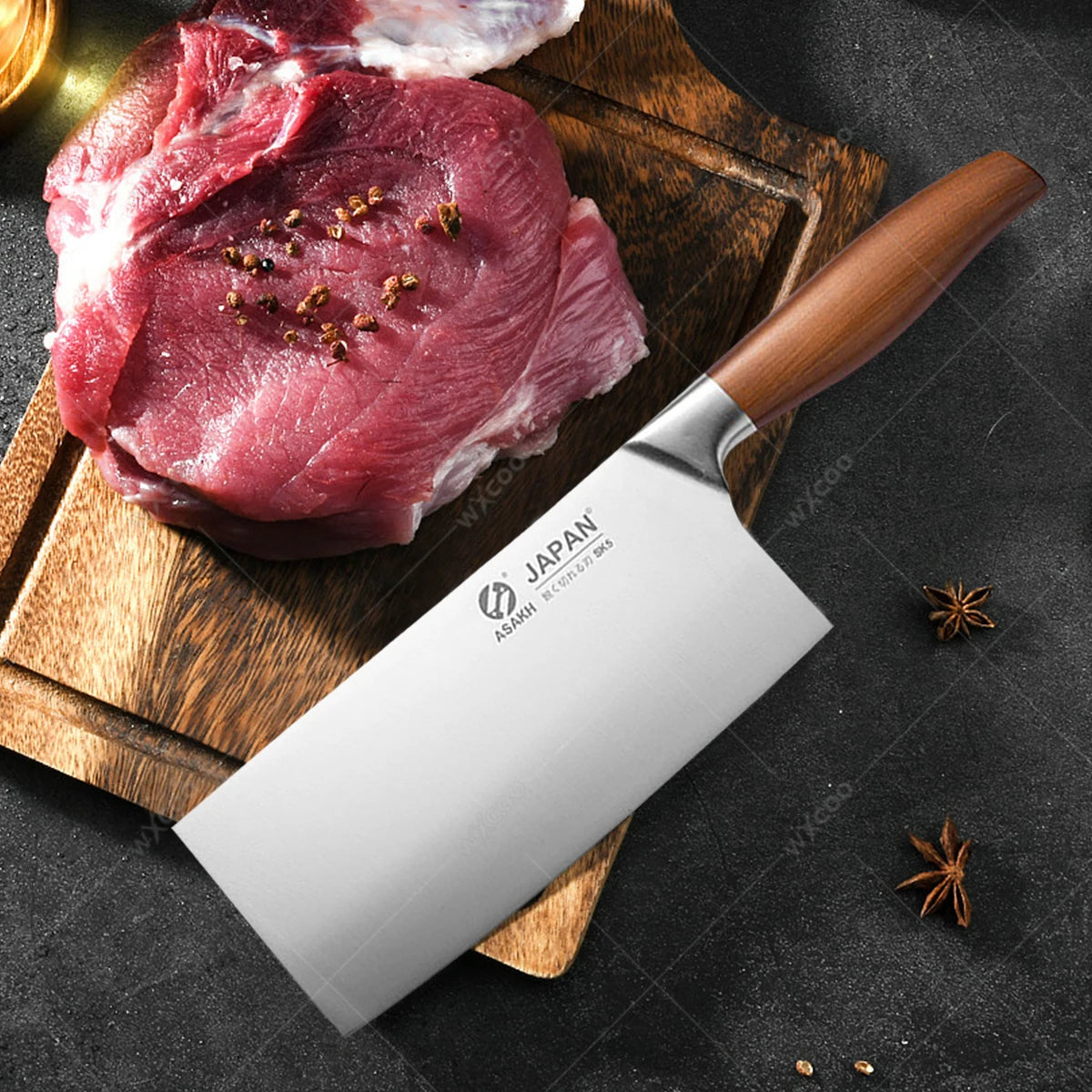 Cuchillo de Chef Japonés Profesional de Acero Inoxidable - 369 view