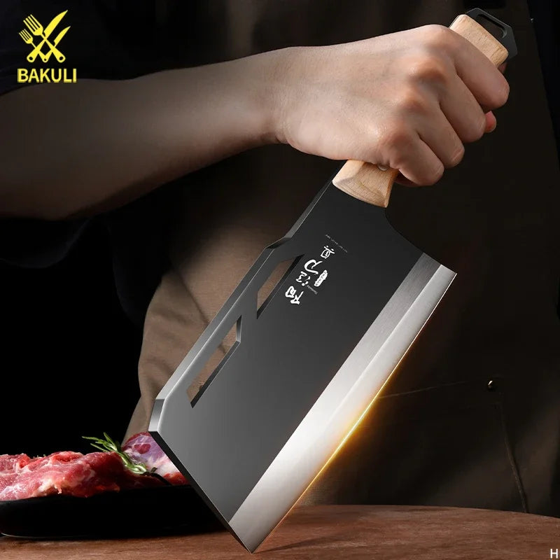 Cuchillo de Cocina de Acero Carbono – Alta Dureza, Rebanador y Picador Doble Uso - 369 view
