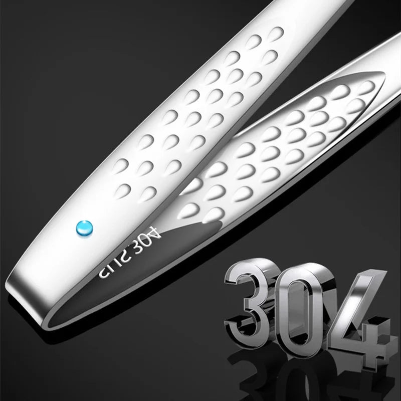 Food Tongs Stainless Steel Barbecue Tongs Meat Salad Steak Food Serving Tongs Tweezers Long BBQ Cooking Tongs Kitchen Utensils - 369 view