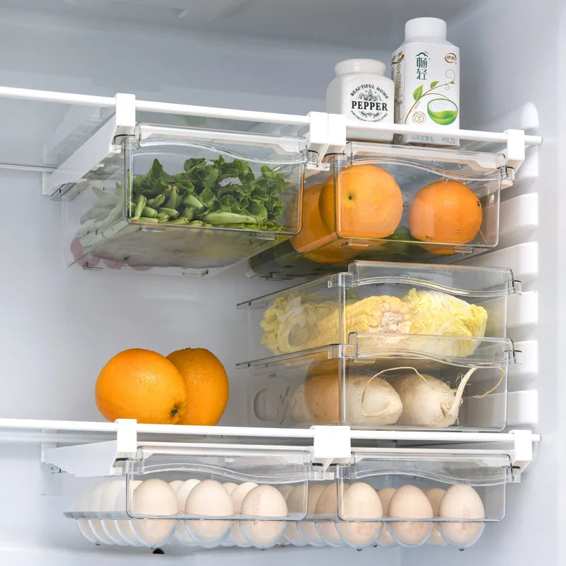 Caja de Almacenamiento para Huevos con Diseño de Cajón – Conservación Fresca y Organizada - 369 view