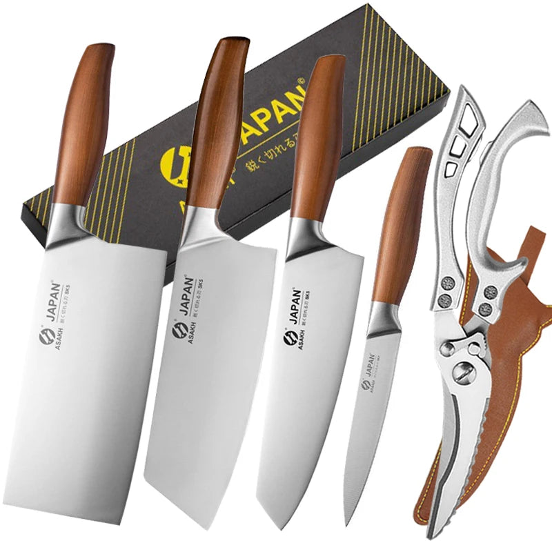 Cuchillo de Chef Japonés Profesional de Acero Inoxidable - 369 view