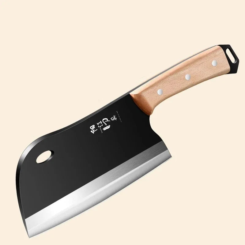 Cuchillo de Cocina de Acero Carbono – Alta Dureza, Rebanador y Picador Doble Uso - 369 view