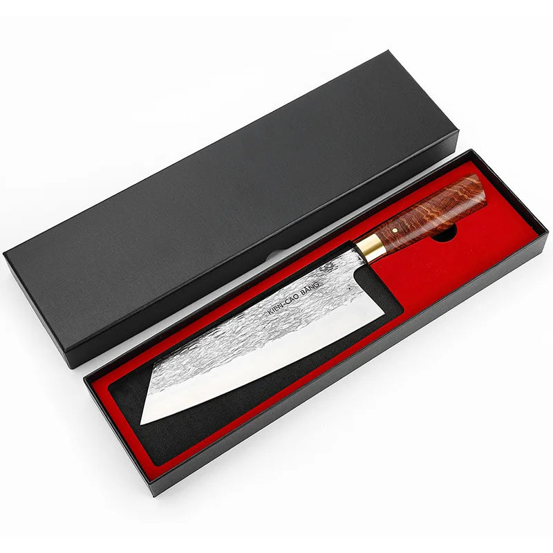 Cuchillo de Chef Japonés Profesional Forjado a Mano - 369 view