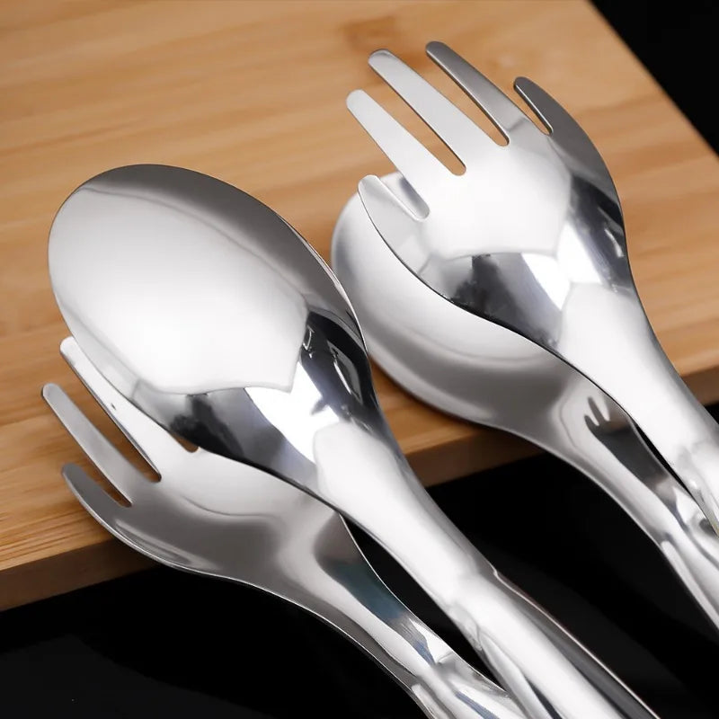 1/2pcs Kitchen Food Tongs Stainless Steel Creative Meat Salad Bread Clips Non Slip BBQ Clips Home Kitchen Cooking Accessories - 369 view