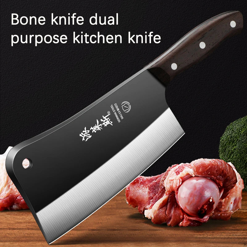 Cuchillo para Cortar Huesos – Doble Propósito, Ultra Afilado, Ideal para Chef y Cocina - 369 view