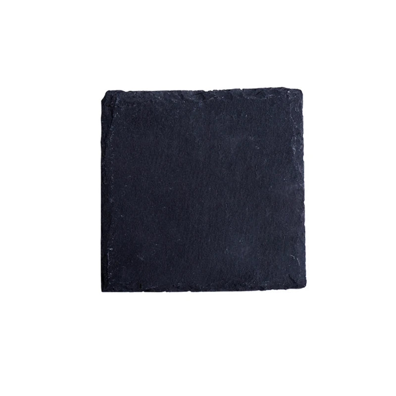 Plato de Pizarra Natural Cuadrado – Elegancia y Durabilidad