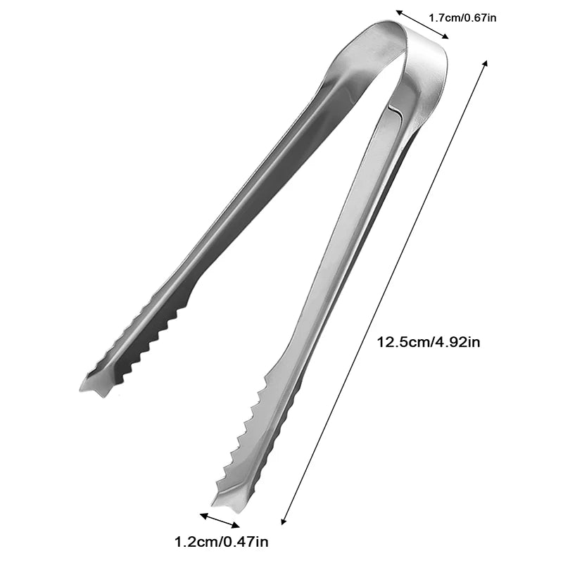 1/2pcs Kitchen Food Tongs Stainless Steel Creative Meat Salad Bread Clips Non Slip BBQ Clips Home Kitchen Cooking Accessories - 369 view