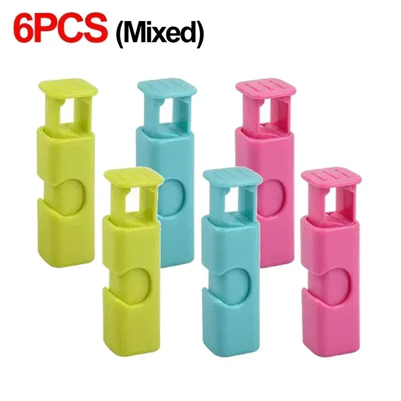 12/1Pcs Food Sealing Clips Bread Storage Bag Clips For Snack Wrap Bags Spring Clamp Reusable Kitchen Organization Sealing Clamp - 369 view