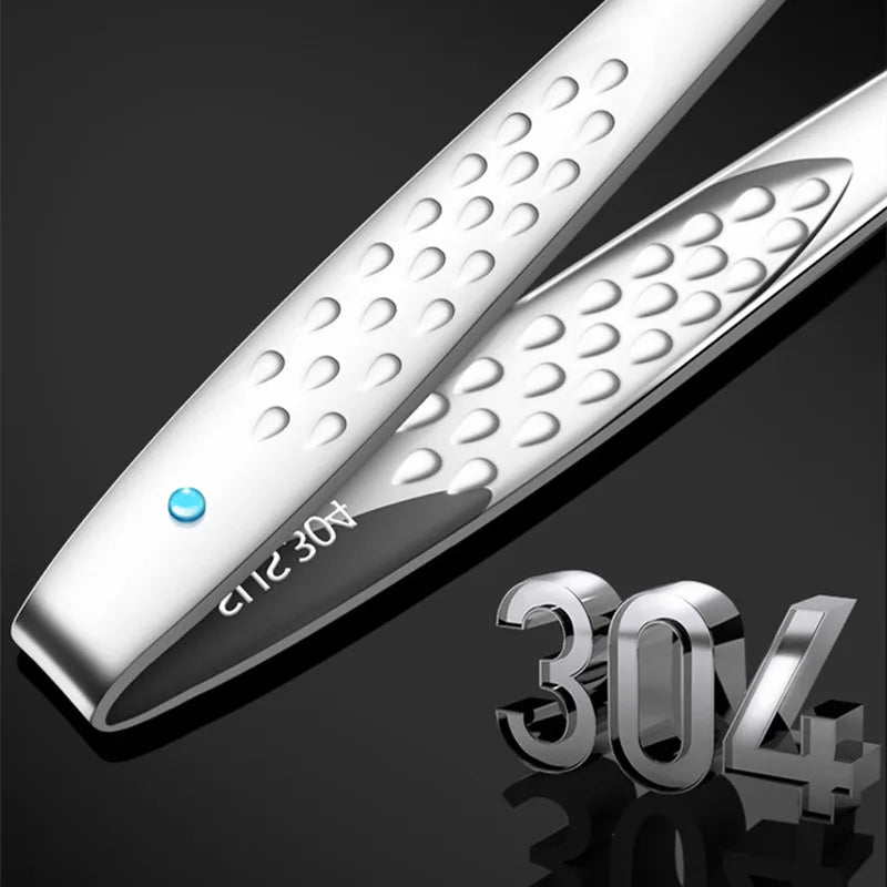 Food Tongs Stainless Steel Barbecue Tongs Meat Salad Steak Food Serving Tongs Tweezers Long BBQ Cooking Tongs Kitchen Utensils - 369 view