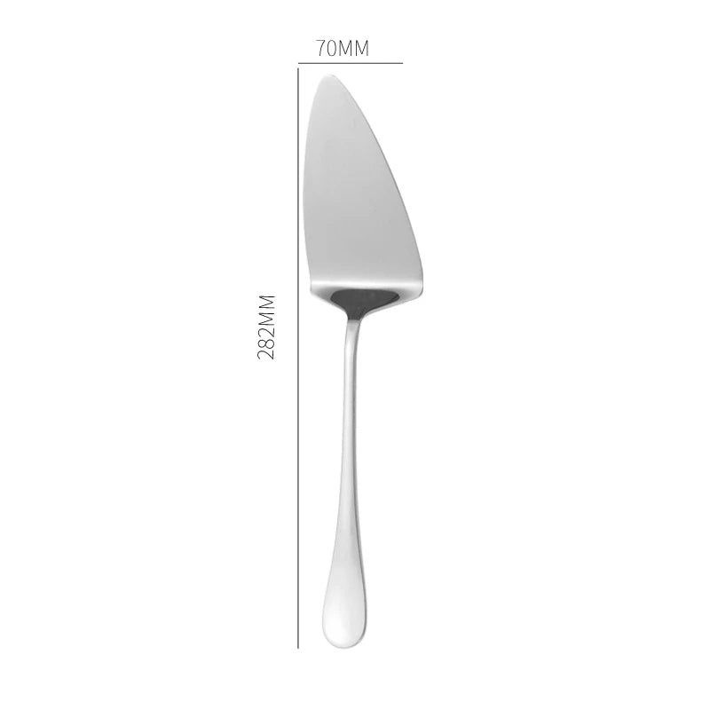 Stainless Steel Gold Korean Serving Spoon Tableware Soup Ladle Colander Fork Shovel Restaurant Public Cutlery Kitchen Utensil - 369 view