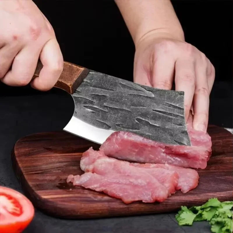 Cuchillo de Carnicero WXCOO – Acero Inoxidable Forjado, Profesional y Ultra Afilado - 369 view