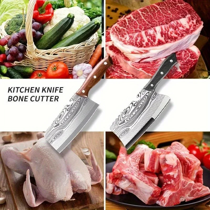 Cuchillo de Cocina Curvo – Doble Uso, Ideal para Cortar Verduras y Uso Doméstico - 369 view