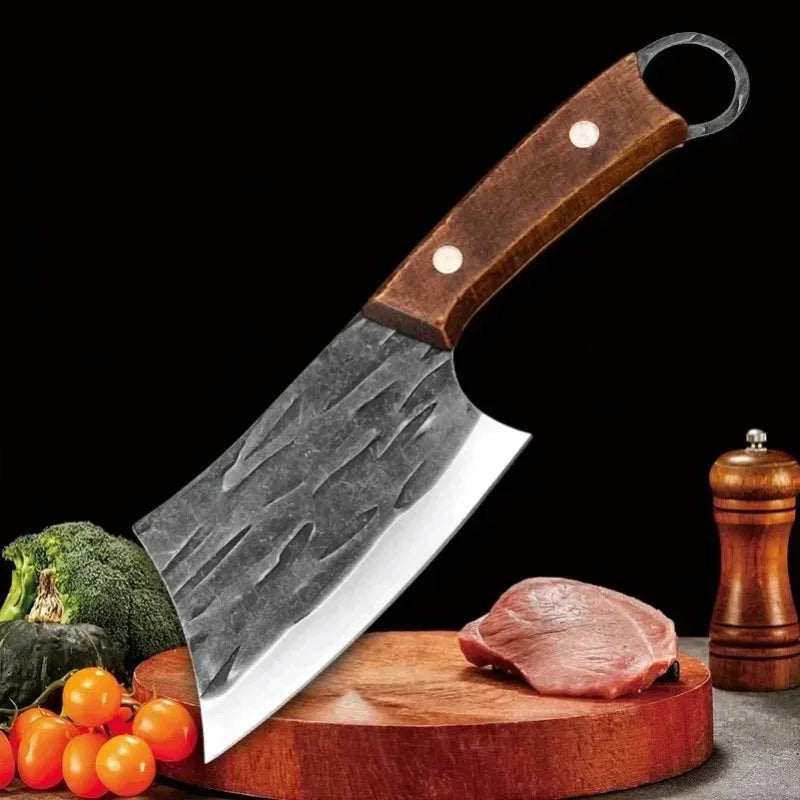 Cuchillo de Carnicero WXCOO – Acero Inoxidable Forjado, Profesional y Ultra Afilado - 369 view