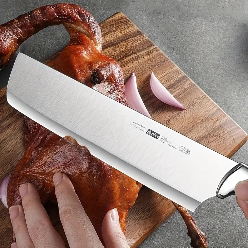 Cuchillo para Filetear Pato Asado – Acero Inoxidable, Profesional para Carne y BBQ - 369 view