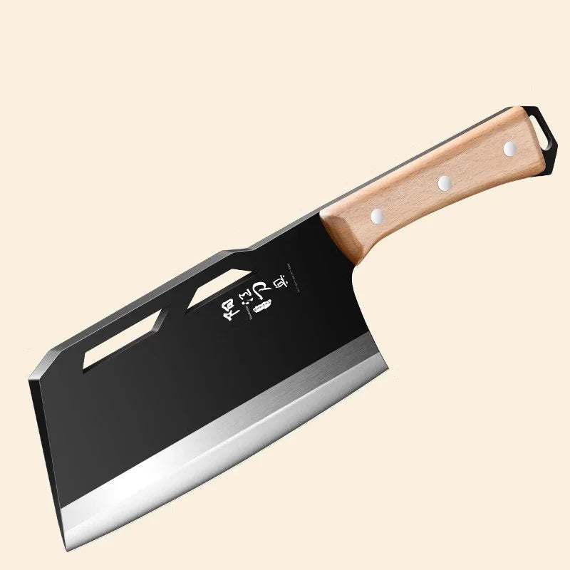 Cuchillo de Cocina de Acero Carbono – Alta Dureza, Rebanador y Picador Doble Uso - 369 view
