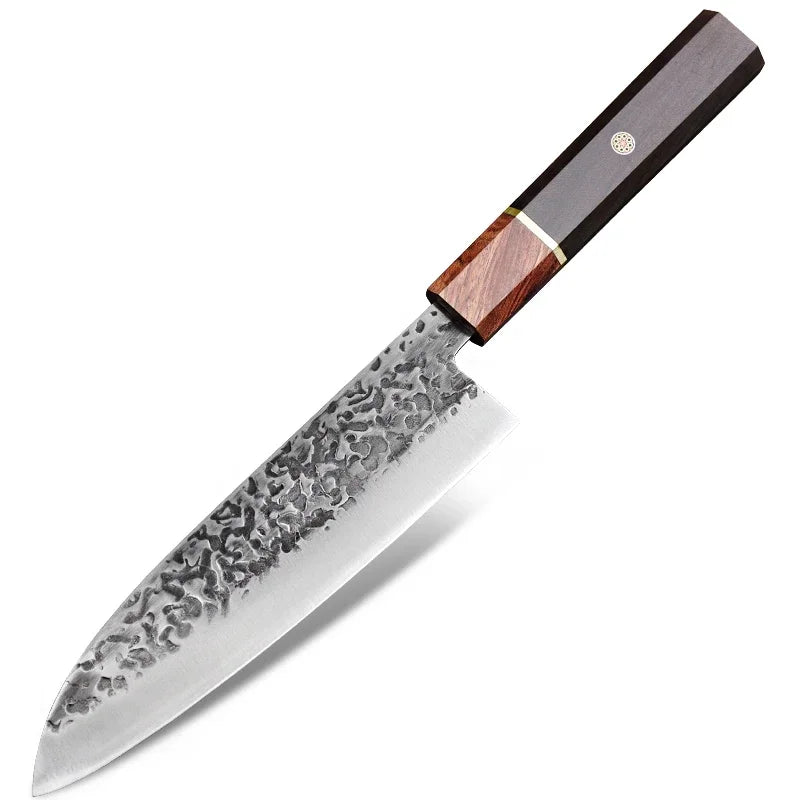 Cuchillo Santoku Japonés Profesional de Acero Inoxidable - 369 view