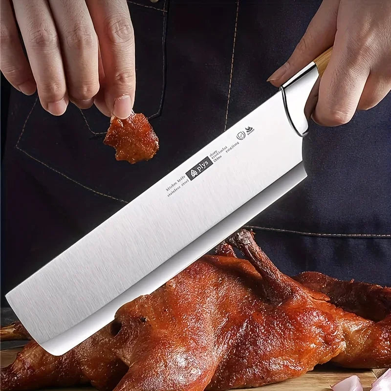 Cuchillo para Filetear Pato Asado – Acero Inoxidable, Profesional para Carne y BBQ - 369 view