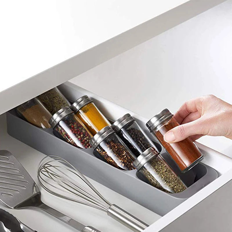 Organizador de Especias con 8 Compartimentos – Almacenamiento para Cocina
