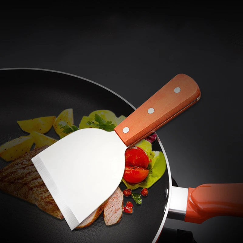 Espátula de Acero Inoxidable para Parrilla y Cocina – Multiusos