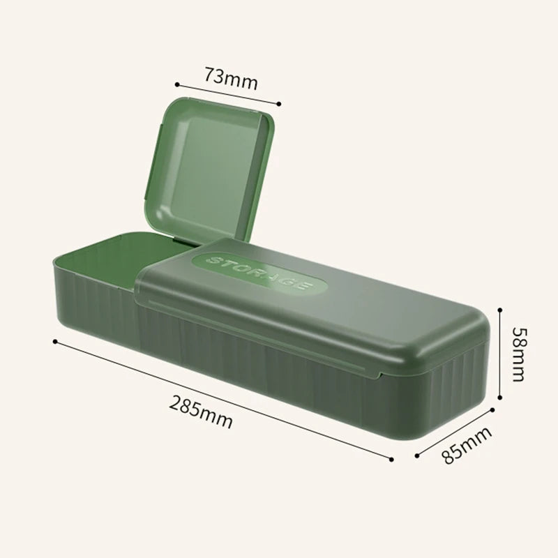 Caja Organizadora de Cables con 7 Compartimentos – Gestión de Cables para Hogar y Viaje