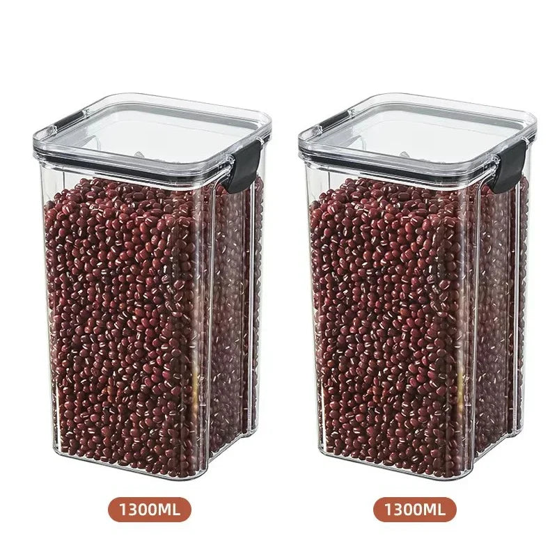 Tarros Sellados de Gran Capacidad – Almacenamiento Hermético para Cocina