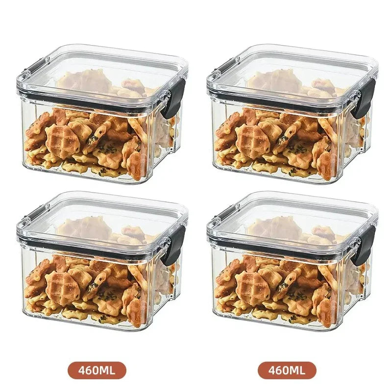 Tarros Sellados de Gran Capacidad – Almacenamiento Hermético para Cocina