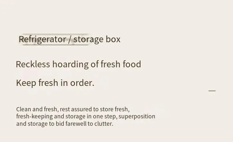 Caja de Almacenamiento con Drenaje y Asa – Organizador para Refrigerador