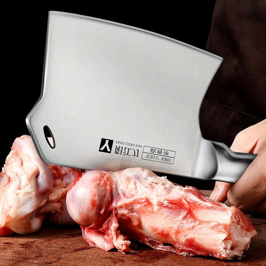 Stainless Steel All Steel Chopping Knife, Thickened Kitchen Bone Chopping Axe, Hotel Restaurant Professional Chopping knife - 369 view