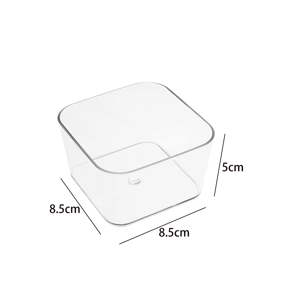 Caja de Almacenamiento Transparente de Gran Capacidad – Organizador para Cosméticos y Accesorios - 369 view