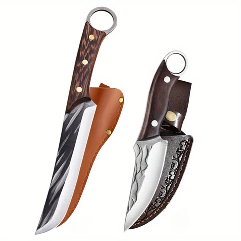 Cuchillo Deshuesador Forjado – Acero Inoxidable, Mango de Madera, Profesional - 369 view