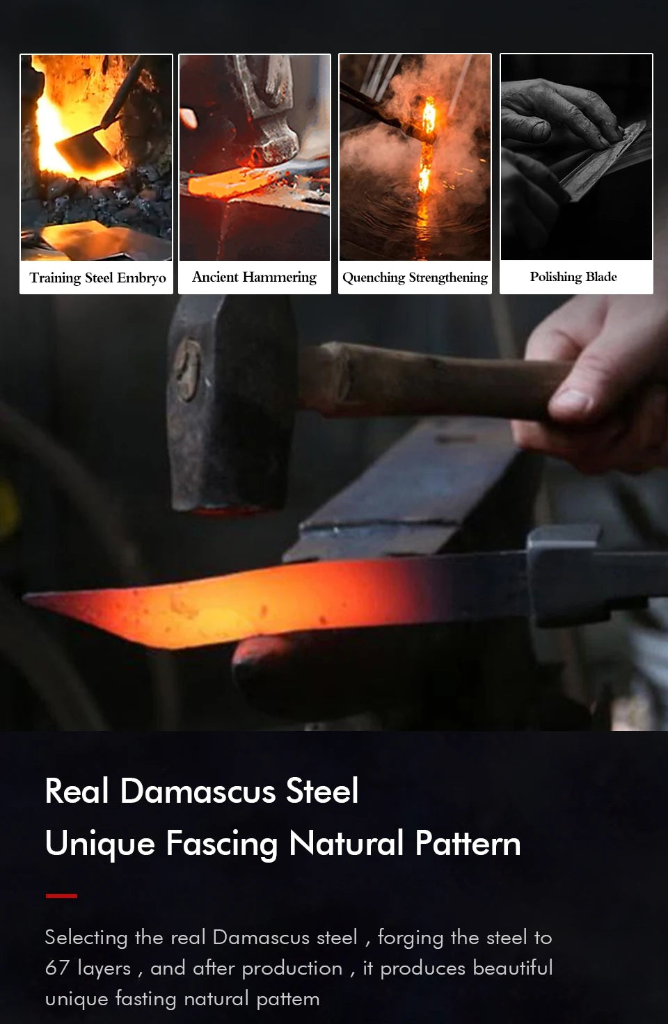5" Utility Knife Damascus Professional Japanese Chef Knives Kitchen Cut Peeling Paring Fruit Vegetable Meat Slicer Cooking Tools