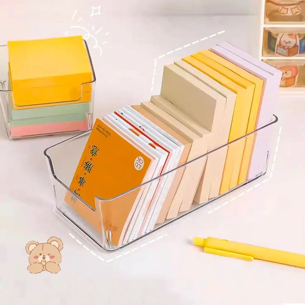 Caja Organizadora Transparente Apilable – Almacenamiento Multiuso