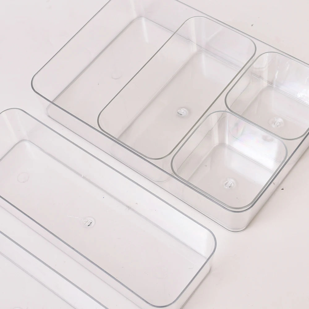 Caja de Almacenamiento Transparente de Gran Capacidad – Organizador para Cosméticos y Accesorios - 369 view
