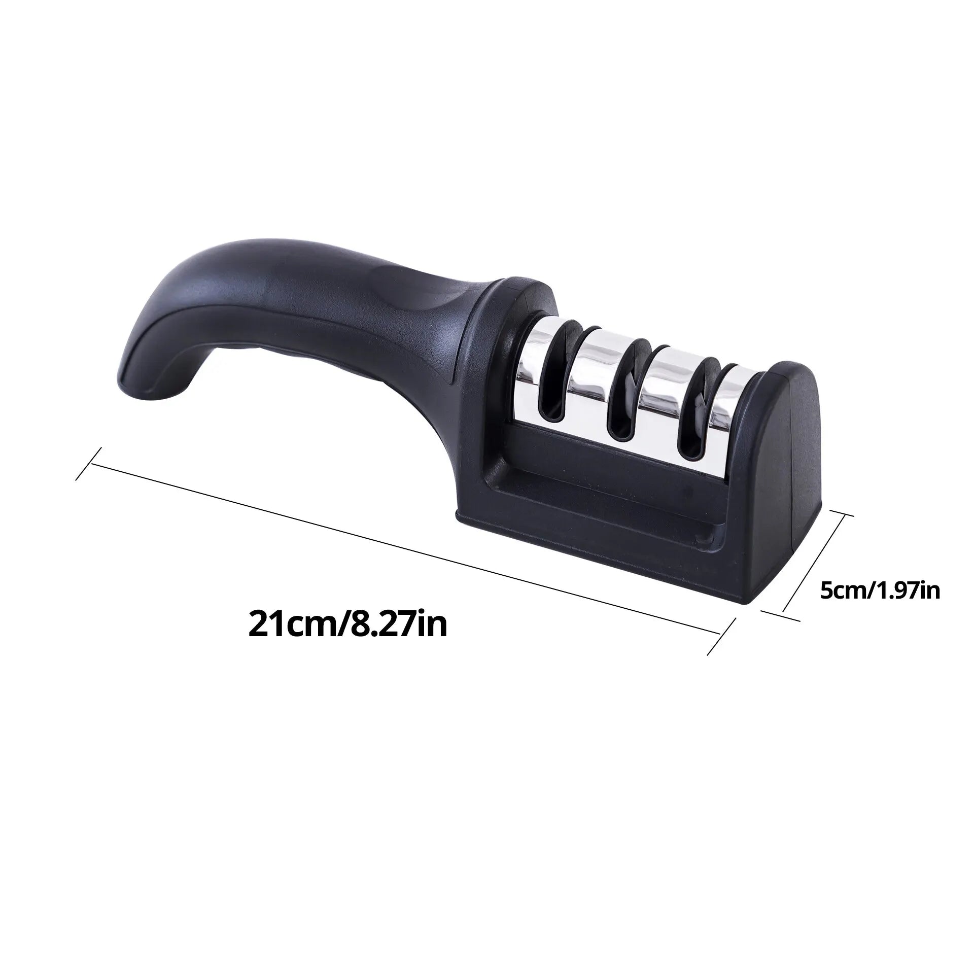 Afilador de Cuchillos de Tres Segmentos – Manual, Multifuncional y Ergonómico - 369 view