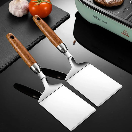 Espátula de Acero Inoxidable para Parrilla y Cocina – Multiusos