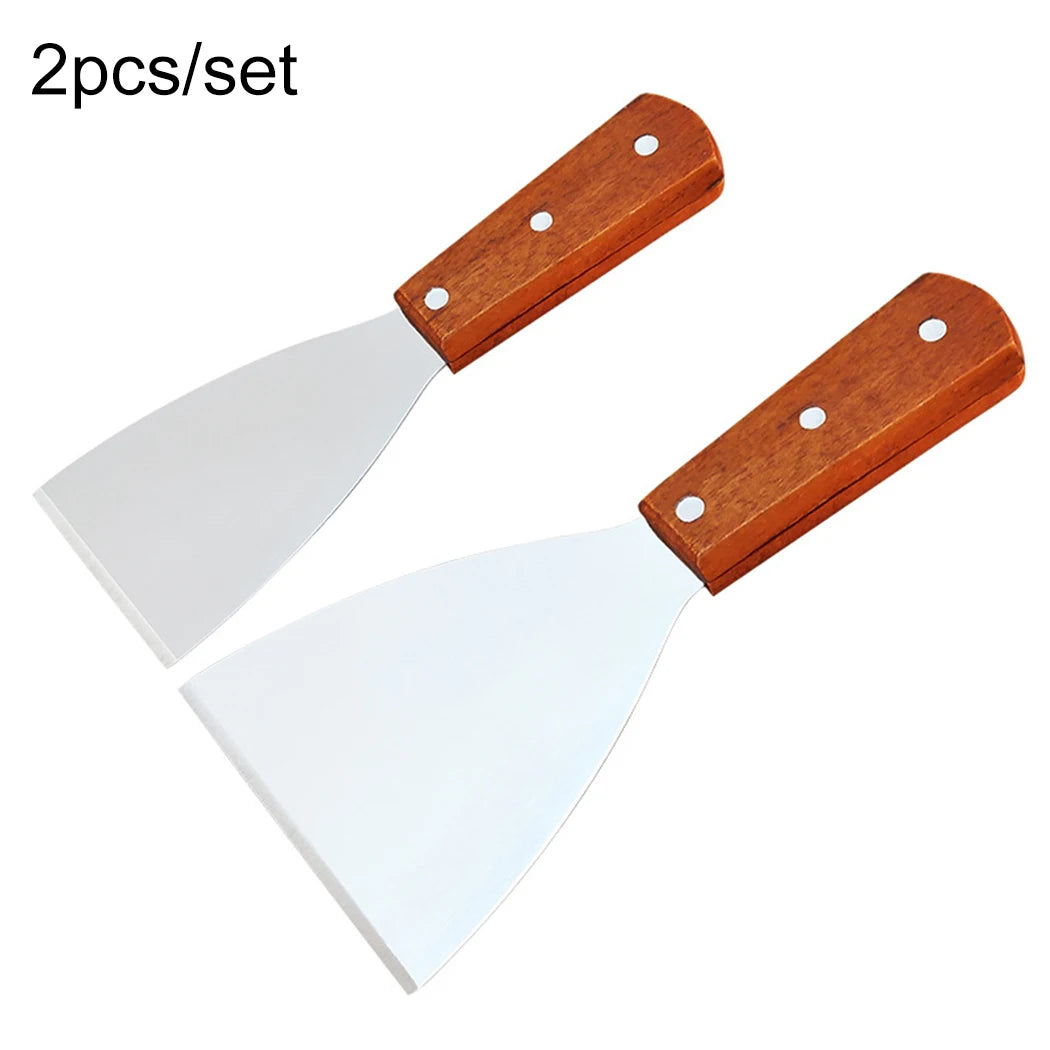 Espátula de Acero Inoxidable para Parrilla y Cocina – Multiusos