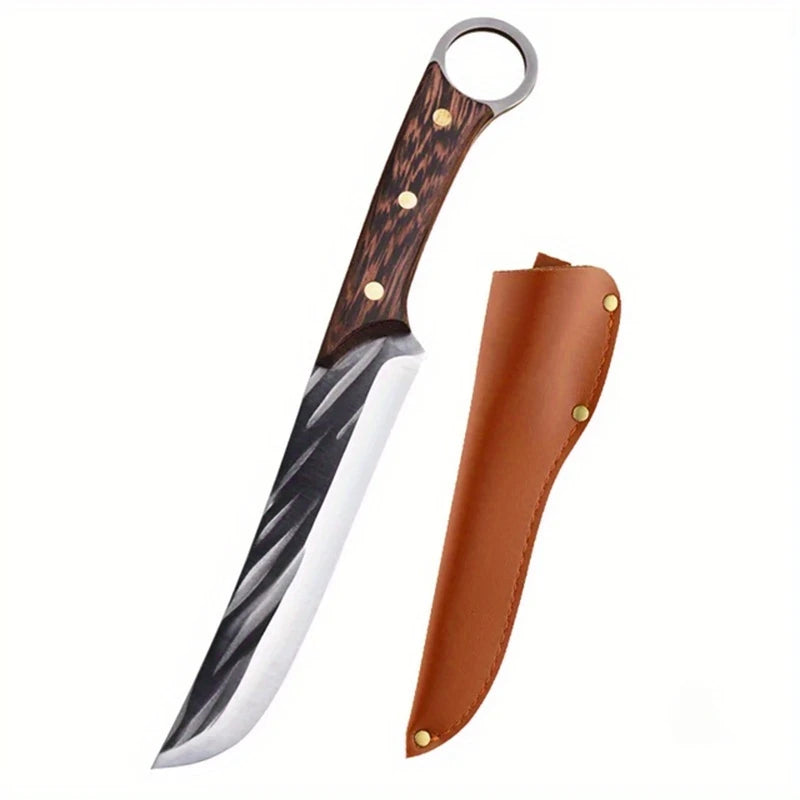 Cuchillo Deshuesador Forjado – Acero Inoxidable, Mango de Madera, Profesional - 369 view
