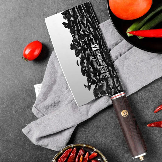 Cuchillo Forjado BAKULI – Alta Calidad, Afilado y Resistente para Carne y Verduras - 369 view