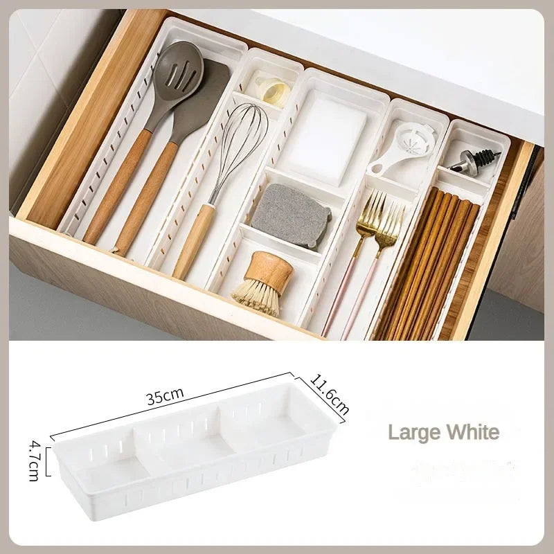Free Stacking of Kitchen Partition Boxes Sorting Boxes Cosmetics Drawers Partition Storage Boxes and Miscellaneous Sorting Boxes