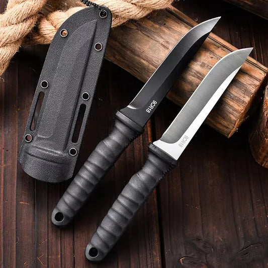 1pc stainless steel mini knife, camping survival, portable knife, fruit knife - 369 view
