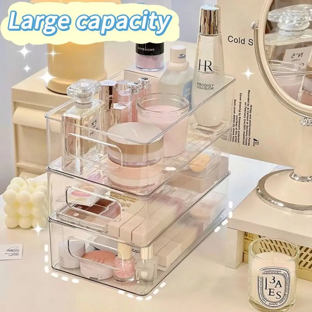 Caja Organizadora Transparente Apilable – Almacenamiento Multiuso
