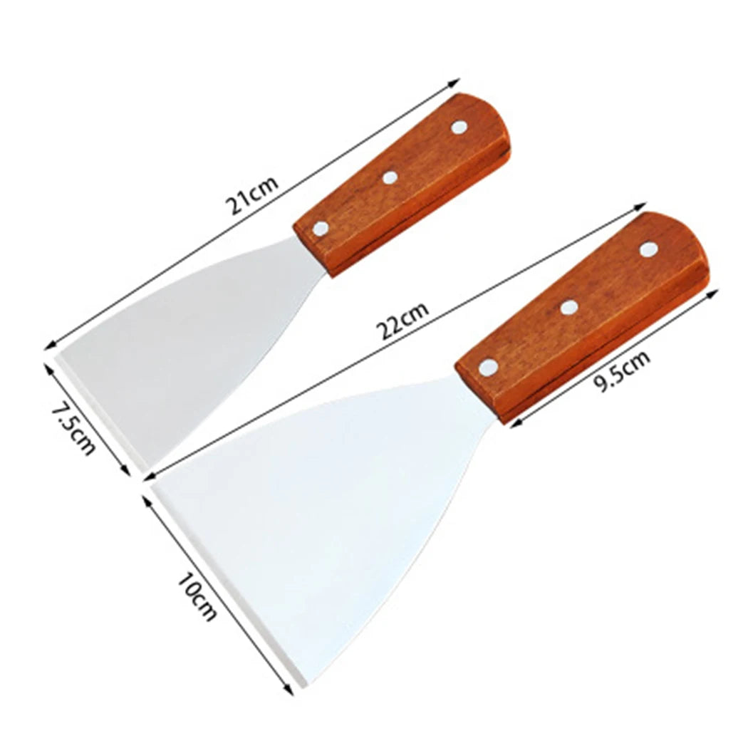 Espátula de Acero Inoxidable para Parrilla y Cocina – Multiusos